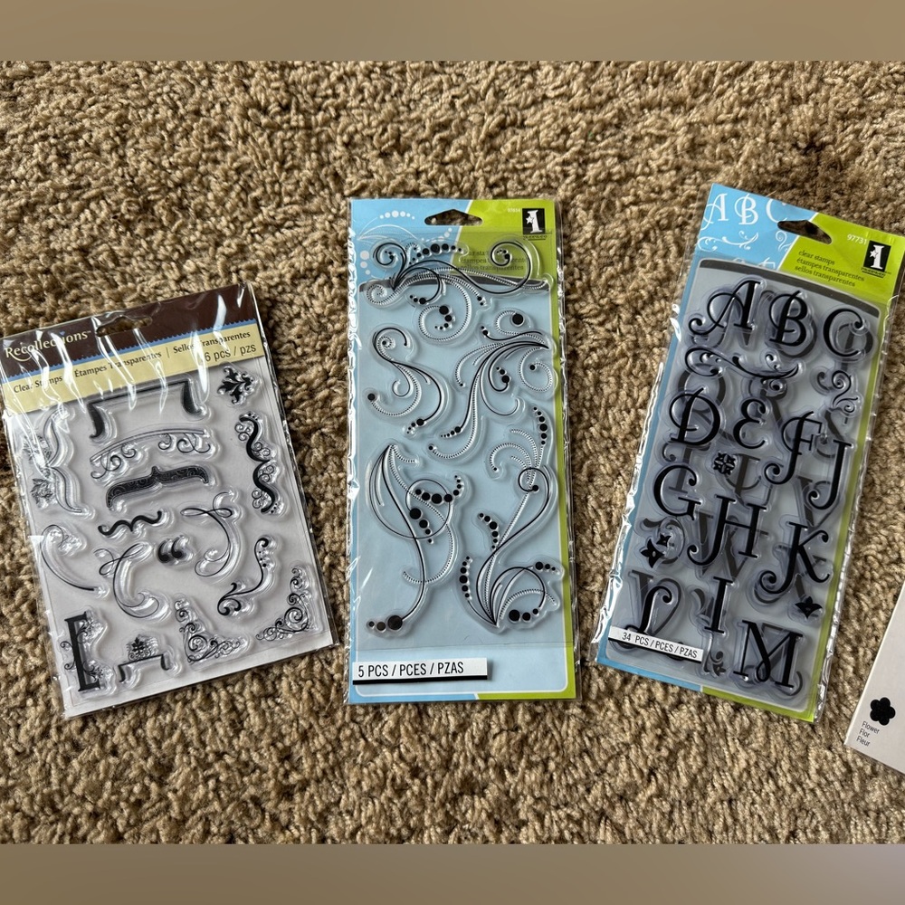 Wilton Mini Punch with Purple Accent and Stencils